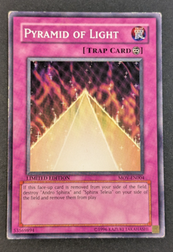 Yugioh TCG - 1x Pyramid of Light - MOV-EN004 - Played - Limited Edition Common - Image 1