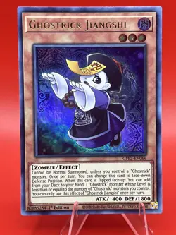 Ghostrick Jiangshi Ghosts From the Past: The 2nd Haunting #GFP2-EN066 Yugioh - Image 1