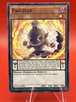 Pazuzule Dawn of Majesty #DAMA-EN082 Yugioh NM - Image 1