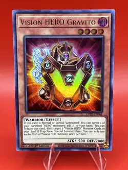 Vision HERO Gravito Ghosts From the Past: The 2nd Haunting #GFP2-EN061 Yugioh - Image 1