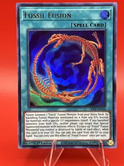 Fossil Fusion Ghosts From the Past: The 2nd Haunting #GFP2-EN166 Yugioh - Image 1