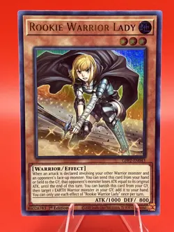 Rookie Warrior Lady Ghosts From the Past: The 2nd Haunting #GFP2-EN043 Yugioh - Image 1