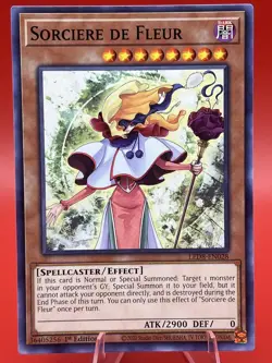 Sorciere de Fleur Legendary Duelists: Synchro Storm #LED8-EN028 Yugioh NM - Image 1