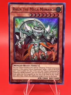 Raiza the Mega Monarch Ghosts From the Past: The 2nd Haunting #GFP2-EN106 Yugioh - Image 1