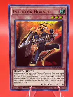 Inzektor Hornet Ghosts From the Past: The 2nd Haunting #GFP2-EN062 Yugioh - Image 1