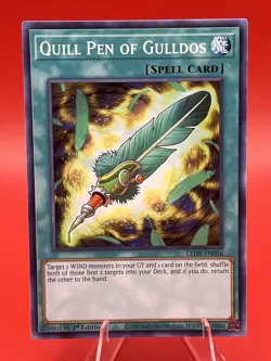 Quill Pen of Gulldos Legendary Duelists: Synchro Storm #LED8-EN056 Yugioh NM - Image 1
