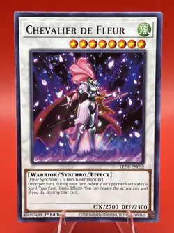 Chevalier de Fleur Legendary Duelists: Synchro Storm #LED8-EN032 Yugioh Rare NM - Image 1