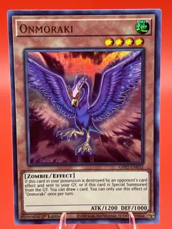 Onmoraki Ghosts From the Past: The 2nd Haunting #GFP2-EN032 Yugioh Ultra Rare NM - Image 1
