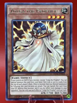 Zolga the Prophet King's Court #KICO-EN012 Yugioh Rare NM - Image 1