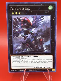 Totem Bird Legendary Duelists: Synchro Storm #LED8-EN054 Yugioh Rare NM - Image 1