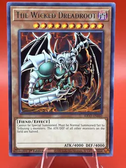 The Wicked Dreadroot King's Court #KICO-EN060 Yugioh Rare NM - Image 1
