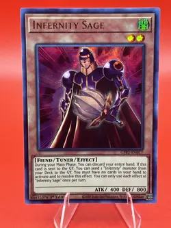Infernity Sage Ghosts From the Past: The 2nd Haunting #GFP2-EN017 Yugioh - Image 1