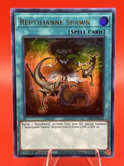 Reptilianne Spawn Ghosts From the Past: The 2nd Haunting #GFP2-EN155 Yugioh - Image 1