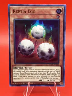 Reptia Egg Ghosts From the Past: The 2nd Haunting #GFP2-EN034 Yugioh - Image 1