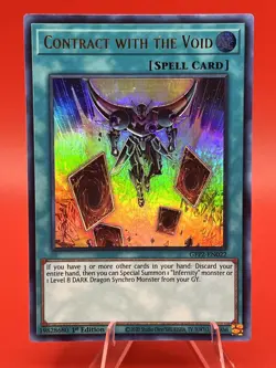 Contract with the Void Ghosts From the Past: The 2nd Haunting #GFP2-EN022 Yugioh - Image 1