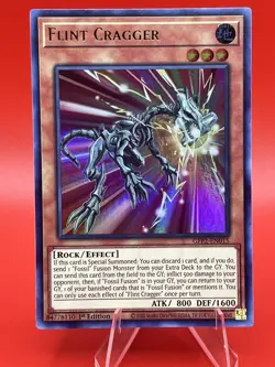 Flint Cragger Ghosts From the Past: The 2nd Haunting #GFP2-EN015 Yugioh - Image 1