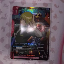 Gundam Card Game, TCG, The Magic Bullet Of Dusk ST04-014 C+ Alt Art - Image 2