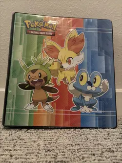 72 Card Pokemon Collection Binder Vintage Lot of Cards And New Ex Charizard - Image 1