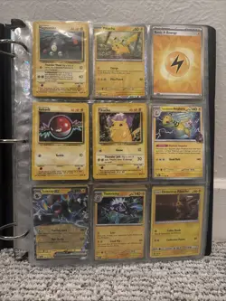 72 Card Pokemon Collection Binder Vintage Lot of Cards And New Ex Charizard - Image 2