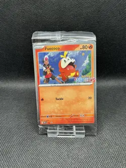 Fuecoco SVP192 - Holo Rare - Horizons Promo Pokemon Card SEALED - Image 1
