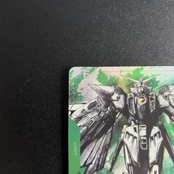 Gundam Card Game limited Box Ver.β ST02-001 LR+ Wing Gundam Japanese FOIL - Image 2