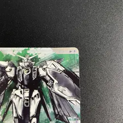 Gundam Card Game limited Box Ver.β ST02-001 LR+ Wing Gundam Japanese FOIL - Image 3