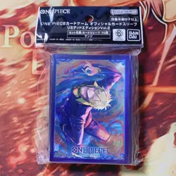 One Piece Card Game Official Sleeve Limited Edition Vol 2 Sanji 70 Pack - Image 1