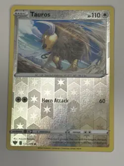 6x Pokemon Reverse Holo Card Lot - Normal Type - Star Pattern Foil - - Image 2