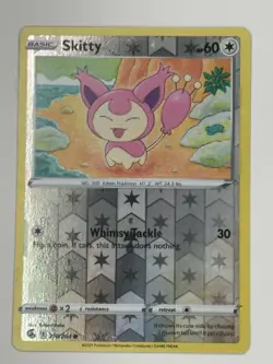 6x Pokemon Reverse Holo Card Lot - Normal Type - Star Pattern Foil - - Image 5