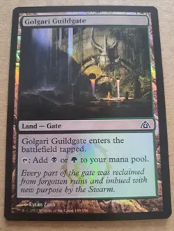 Golgari Guildgate - Foil NM, English MTG Dragon's Maze - Image 1