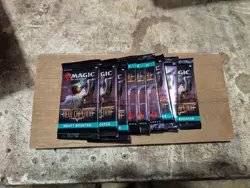 9qty Mtg Streets Of New Capenna Draft Booster Lot (free shipping) - Image 1