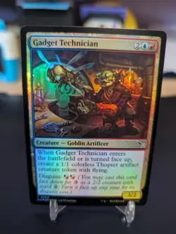 Magic the Gathering Foil Gadget Technician Murders at Karlov Manor MTG - Image 1