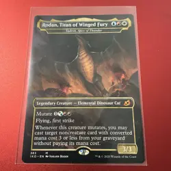 Rodan, Titan of Winged Fury - Vadrok, Apex of Thunder #383 NM Ikoria Magic MTG - Image 1