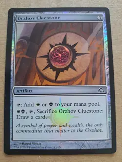 MTG - Dragon's Maze - Orzhov Cluestone - Foil - - Image 1