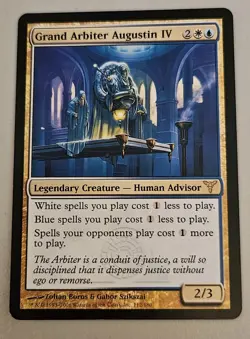 MTG Grand Arbiter Augustin IV-Dissension, NM - Image 1