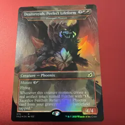 MTG Destoroyah, Perfect Lifeform - Everquill Phoenix FOIL Ikoria 374 NM - Image 2