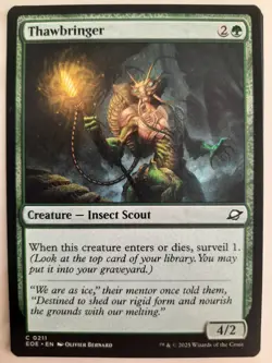 Thawbringer #0211 Edge of Eternities MTG Magic NM X 4 copies - Image 2