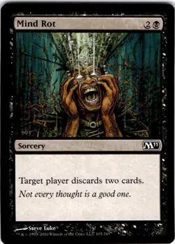 MTG Mind Rot Magic 2011 (M11) Common #105 - Image 1