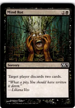 MTG Mind Rot Magic 2014 (M14) Common #106 - Image 1