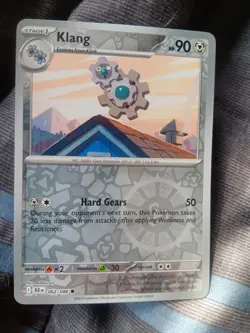 Klink (Reverse Holo) - 061/086 - Black Bolt - NM/M - Pokemon - English - Image 1