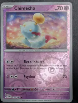 Chimecho 030/091 Reverse Holo - SV: Paldean Fates Pokemon TCG NM+ - Image 1