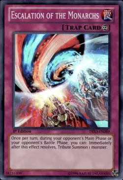 Escalation Of The Monarchs - Super Rare 1st Edition PRIO-EN089 - NM - YuGiOh - Image 1