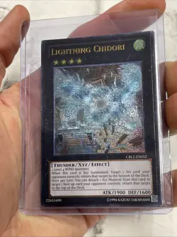 Lightning Chidori - CBLZ-EN052 Ultimate Rare - Unlimited Edition LP/NM YuGiOh! - Image 1