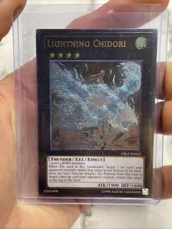 Lightning Chidori - CBLZ-EN052 Ultimate Rare - Unlimited Edition LP/NM YuGiOh! - Image 2