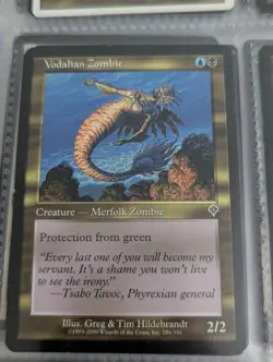 Vodalian Zombie 286 MTG NM Invasion (F) - Image 1
