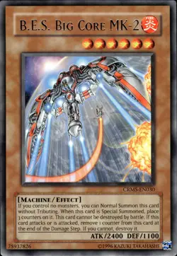 B.E.S. Big Core MK-2 - Rare CRMS-EN030 - NM - YuGiOh - Image 1