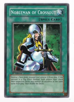 YuGiOh - Nobleman of Crossout - SKE-038 1st Edition - Common - LP - Image 1