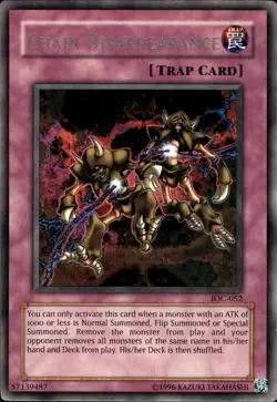 Chain Disappearance - Rare IOC-052 - LP - YuGiOh - Image 1