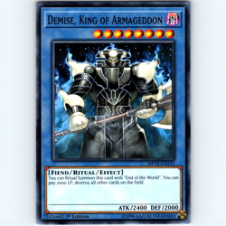 Yugioh Demise, King of Armageddon 1st Edition Common - NM 💎 - Image 1