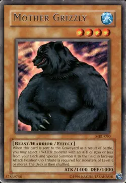 Mother Grizzly - Rare MRL-090 - MP - YuGiOh - Image 1